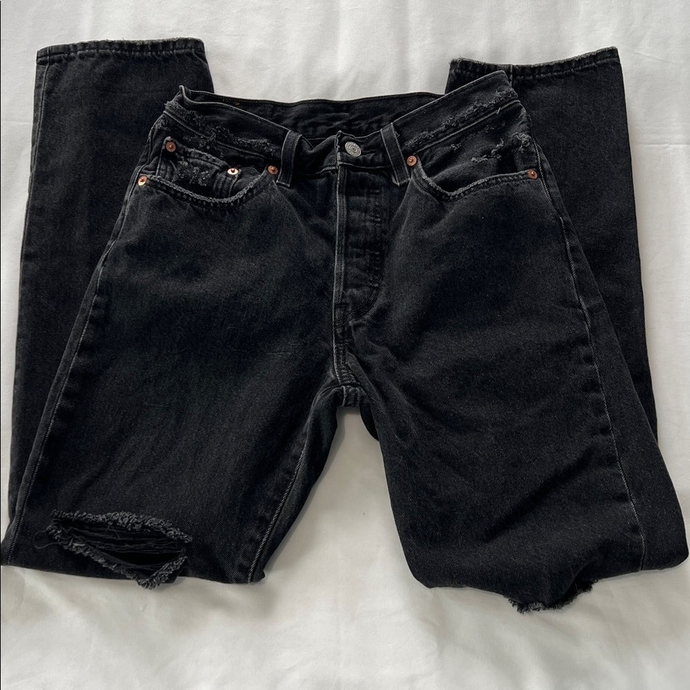 Levi’s Distressed 501 Jeans